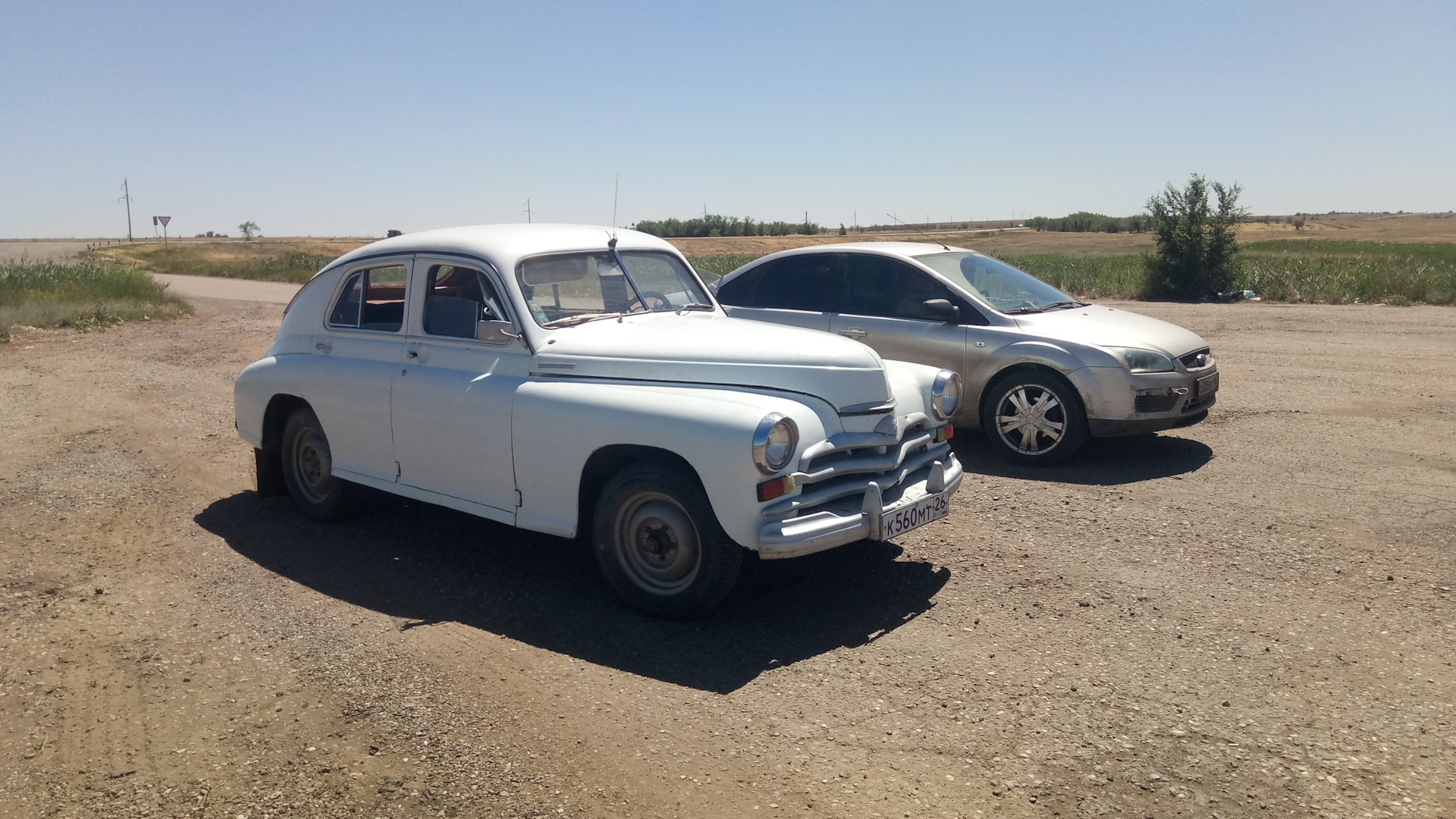 ГАЗ М-20 Победа 2.0 бензиновый 1956 | Белая победа на DRIVE2