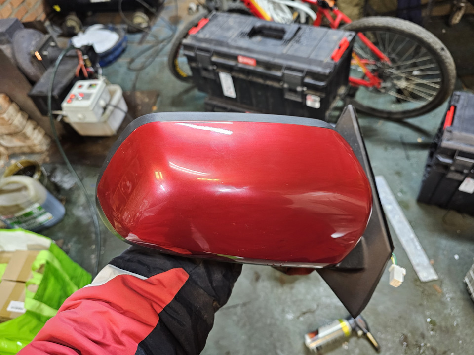 Правый корпус зеркала на Mitsubishi Lancer X. Б/у | 1 500 ₽ в городе ...