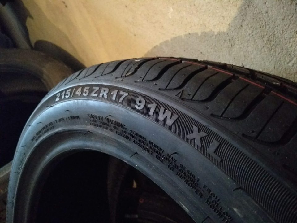 Лето 215/45 R17 на пежо 207 — Peugeot 207, 1,6 л, 2007 года | шины | DRIVE2