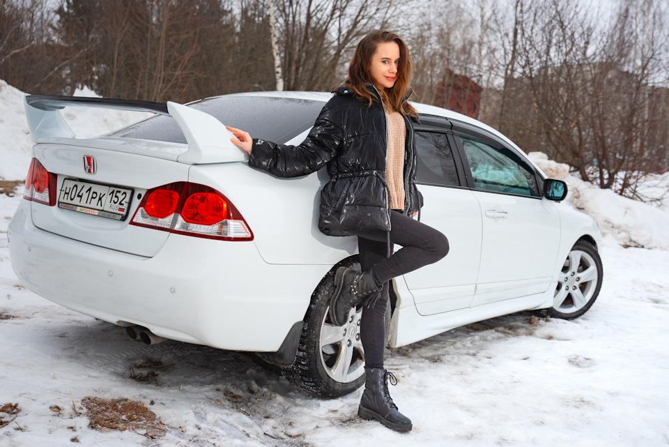 Зимние колеса R17 — Honda Civic 4D (8G), 1,8 л, 2010 года | колёсные ...