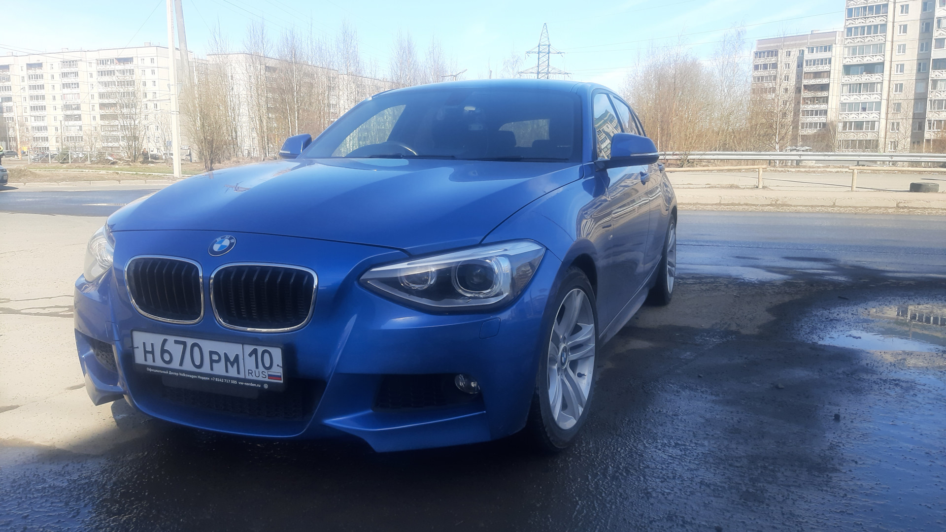 BMW 1 series (F20) 1.6 бензиновый 2015 | ミュンヘンの侍 на DRIVE2