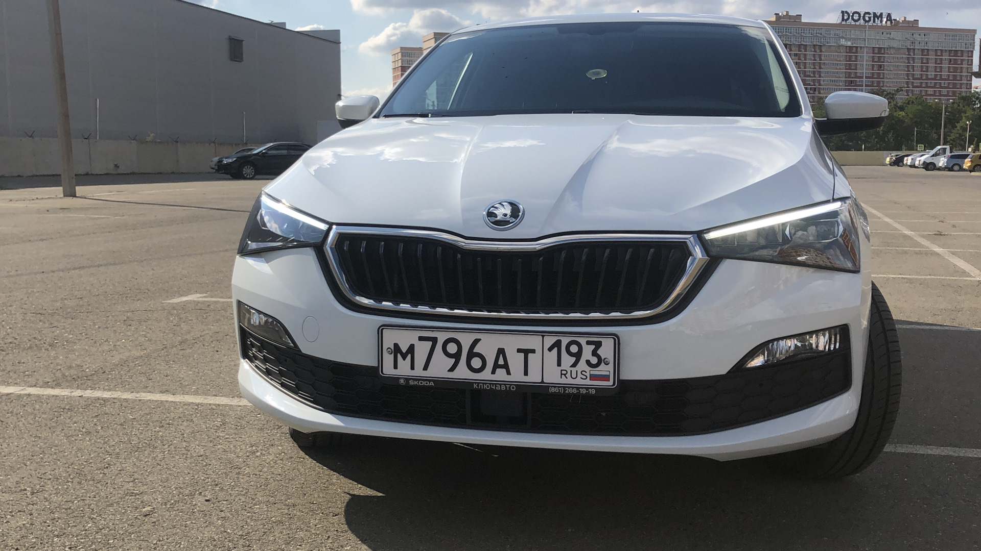 Продажа Skoda Rapid (2G) 2020 (бензин, робот) — с историей обслуживания —  DRIVE2.RU