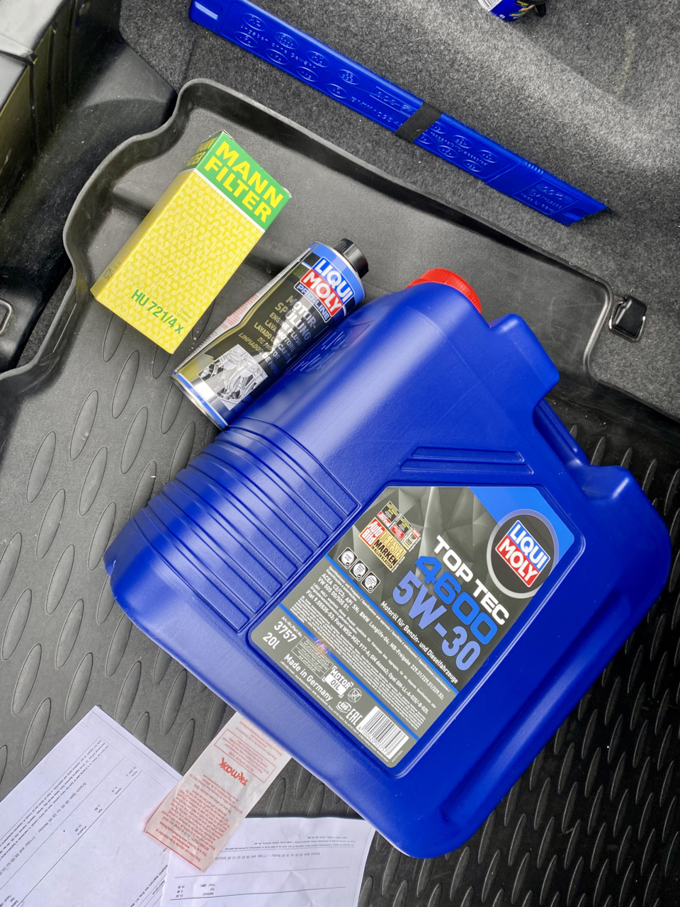 Очередная замена масла, перешли на Ликви Моли — BMW 6 series (E63), 3 л ...