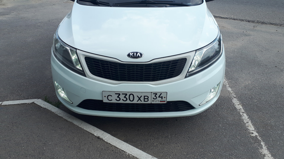 ДХО В ПОВОРОТНИК — KIA Rio (3G), 1,4 л, 2013 года | электроника | DRIVE2