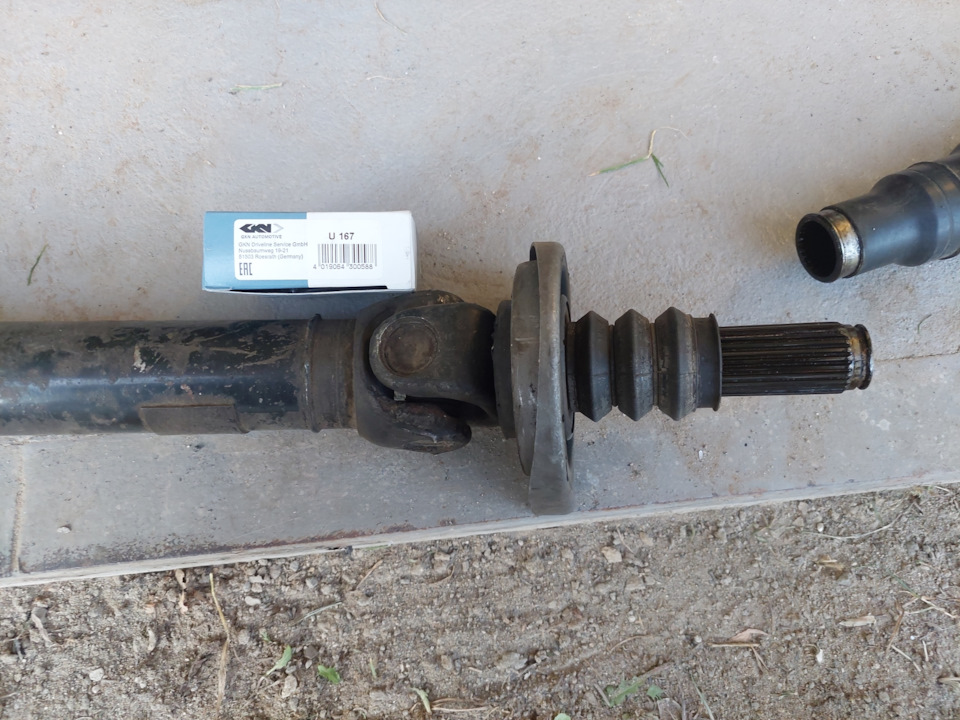 Ремонт и балансировка кардана — Opel Omega B, 2,2 л, 2002 года | своими ...