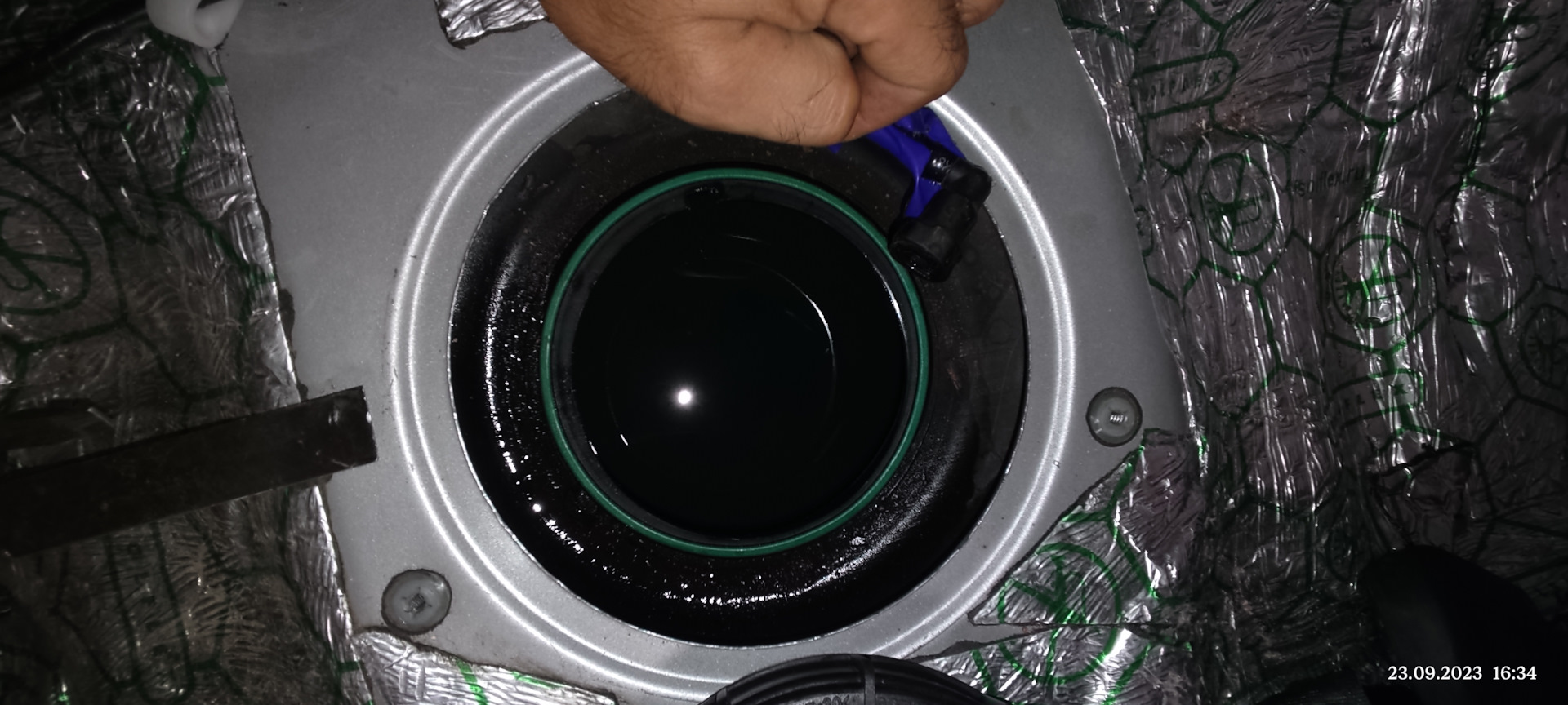 Замена прокладки крышки топливного фильтра, и надежда на хорошее ...