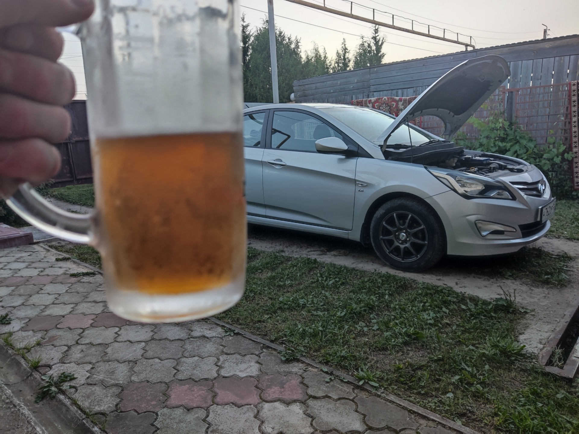 Чистка дроссельной заслонки. Что залито в ГУР? — Hyundai Solaris, 1,6 л ...