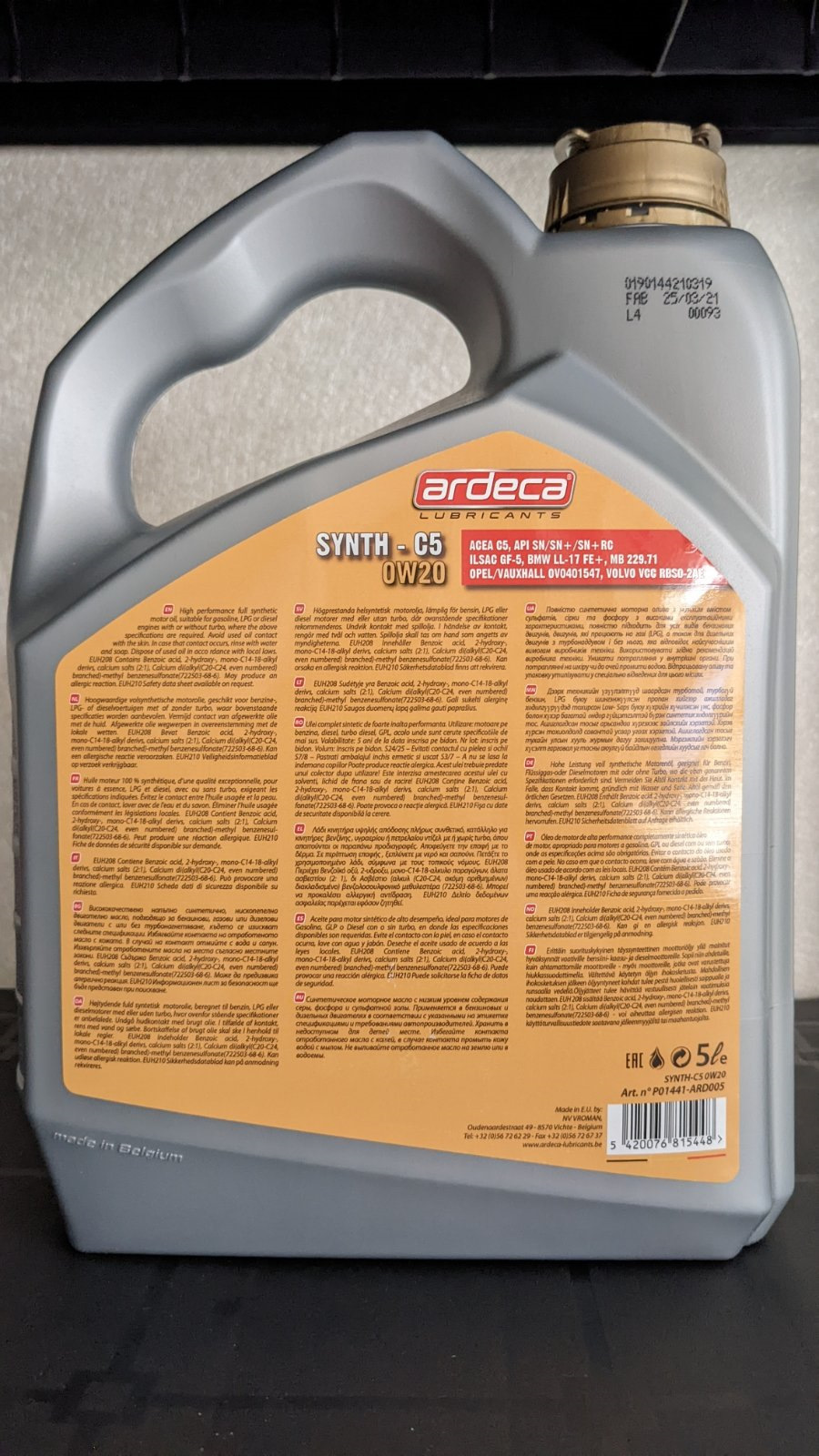 Замена масла, фильтров, задних колодок. — Volvo V60 Cross Country (2G ...