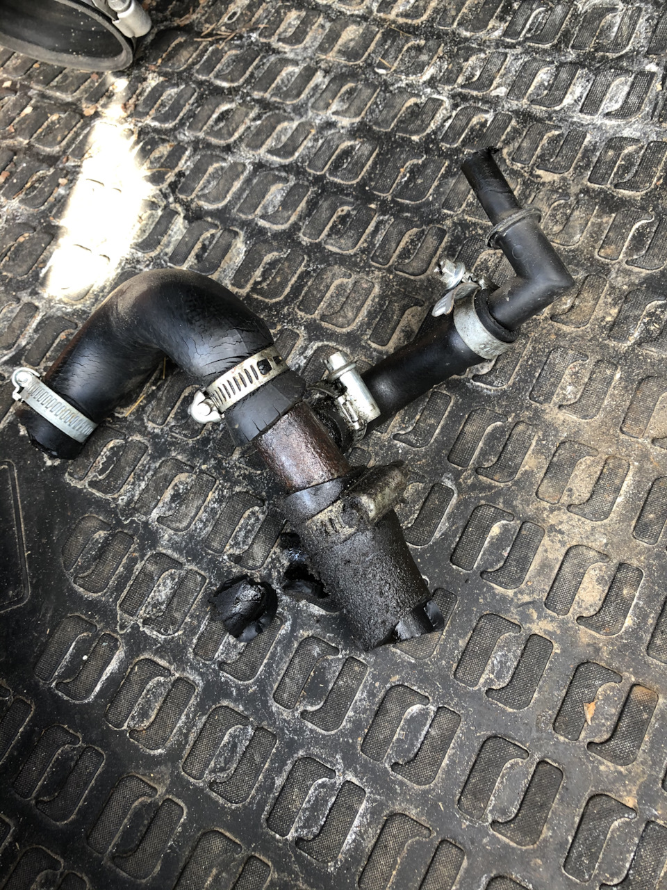 Клапан PCV. Замена трубок и клапана. — Subaru Legacy (BD/BG/BK), 2,2 л ...
