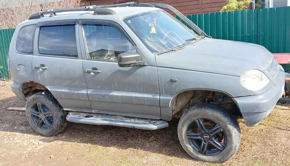 Переход на R16 — Chevrolet Niva (1G), 1,7 л, 2003 года | другое | DRIVE2