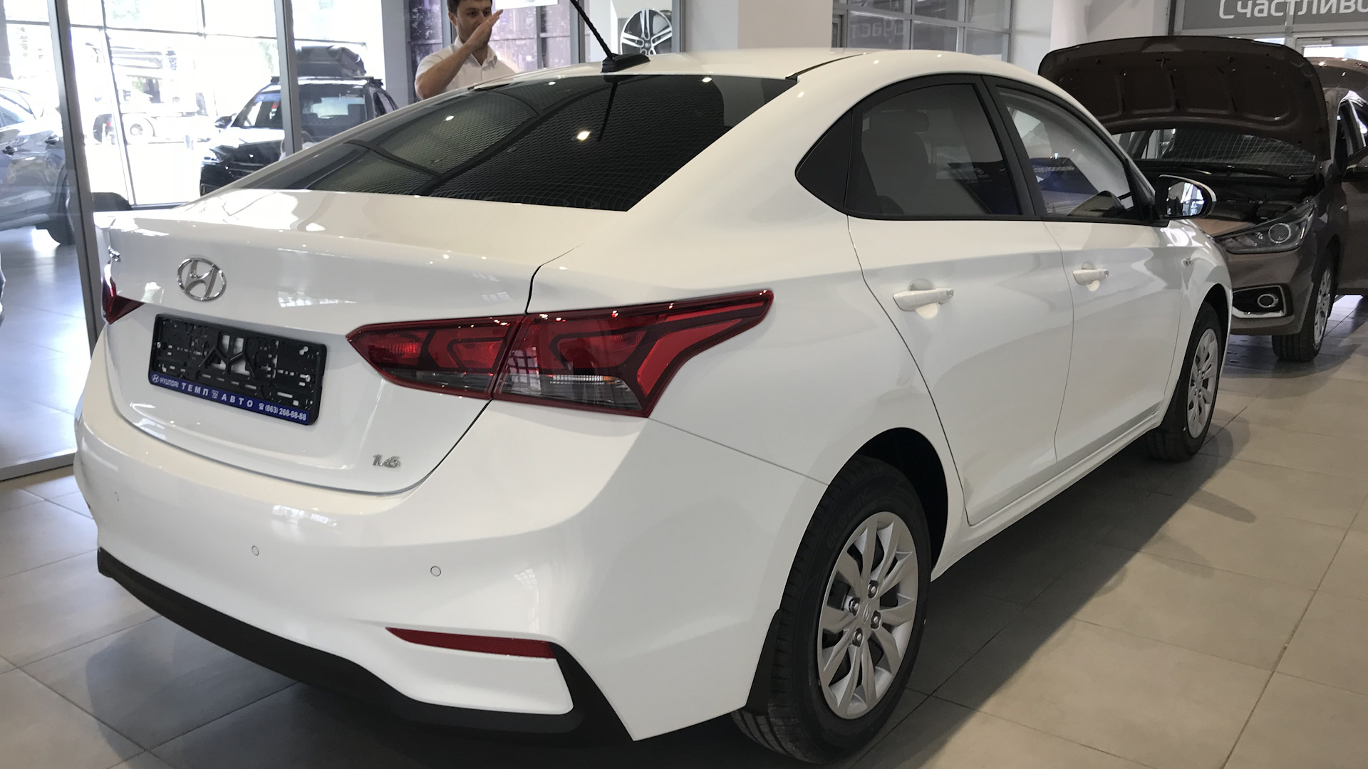 Hyundai Solaris (2G) 1.6 бензиновый 2018 | 1.6л механика на DRIVE2