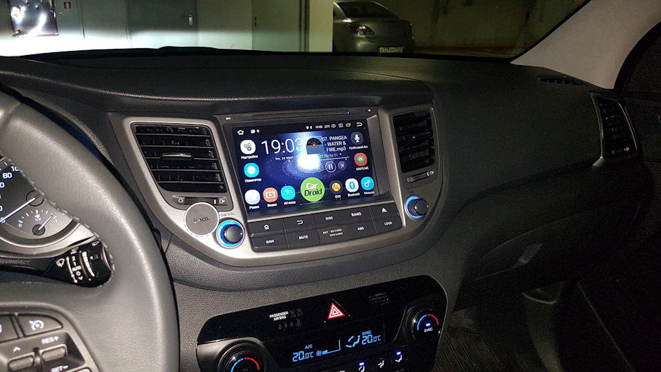 Магнитолла на hyundai tucson 2018 roximo — Hyundai Tucson (TL), 2 л ...