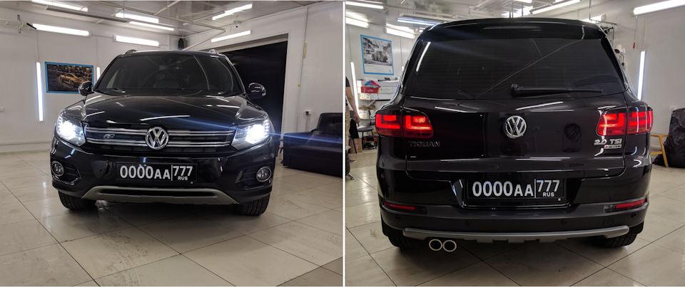 Керамика и стайлинг от BSM-team — Volkswagen Tiguan (1G)