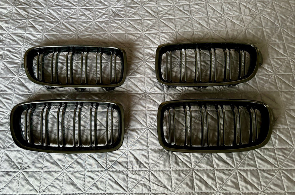 Решетка радиатора M BMW F30 сдвоенная на BMW 3 series (F30), BMW 1 ...