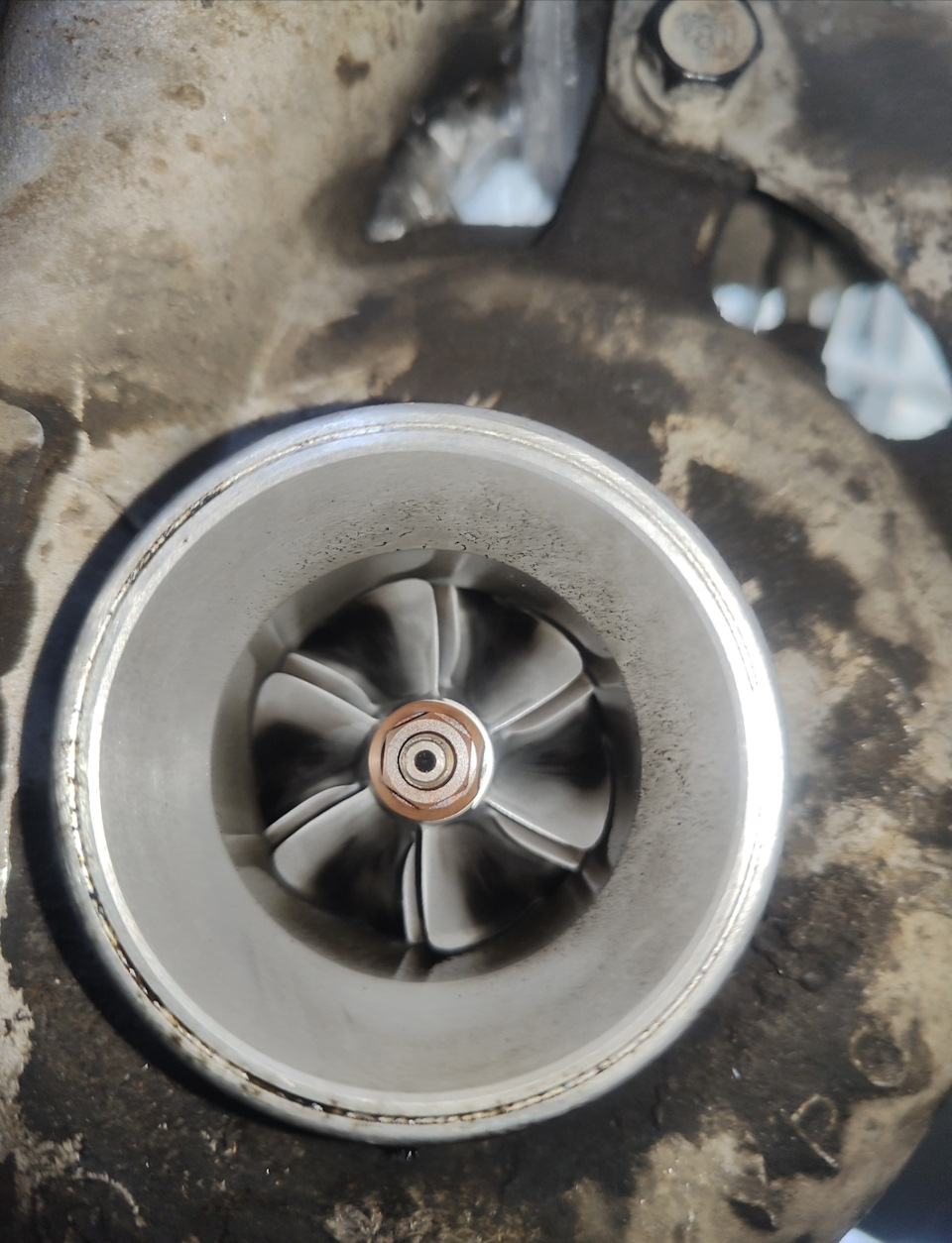 Люфт вала турбины, вопрос к экспертам — Hyundai Santa Fe (2G), 2,2 л ...