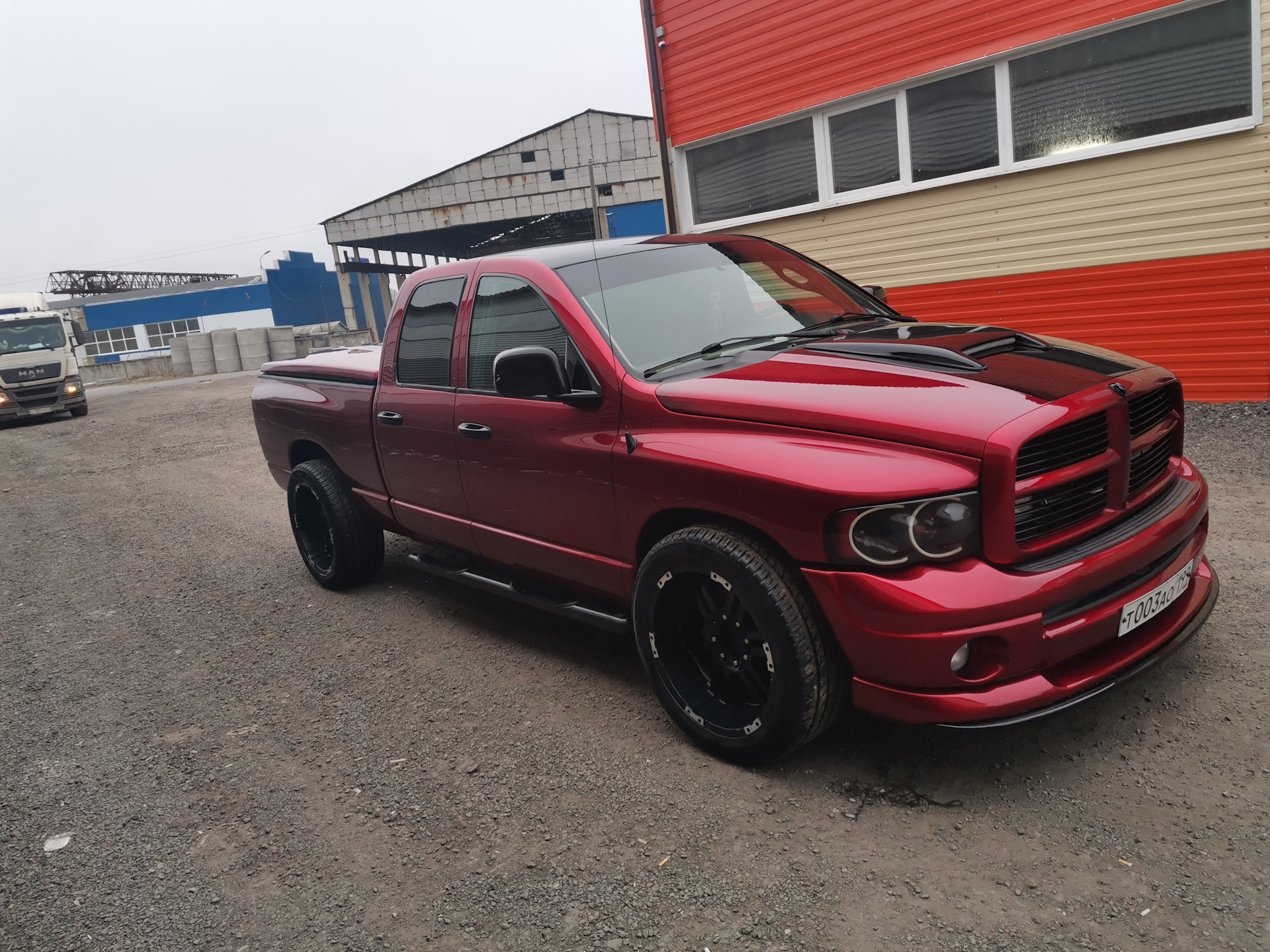 Покраска dodge Ram