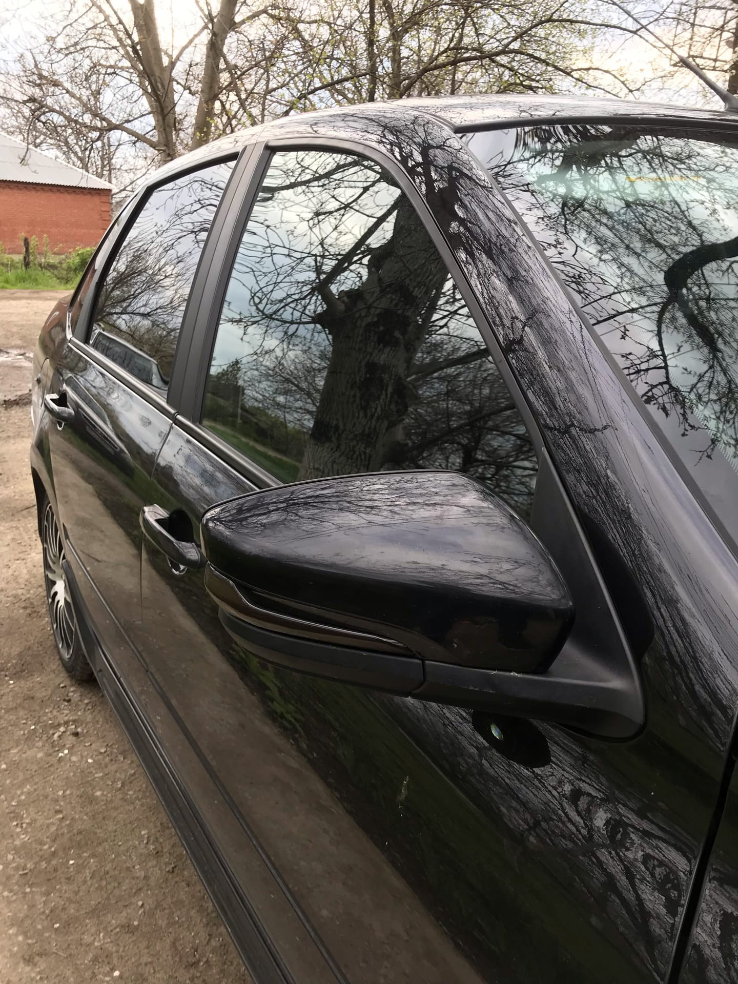 Вежливая подсветка и тонированные повторители в зеркала — Lada Granta ...