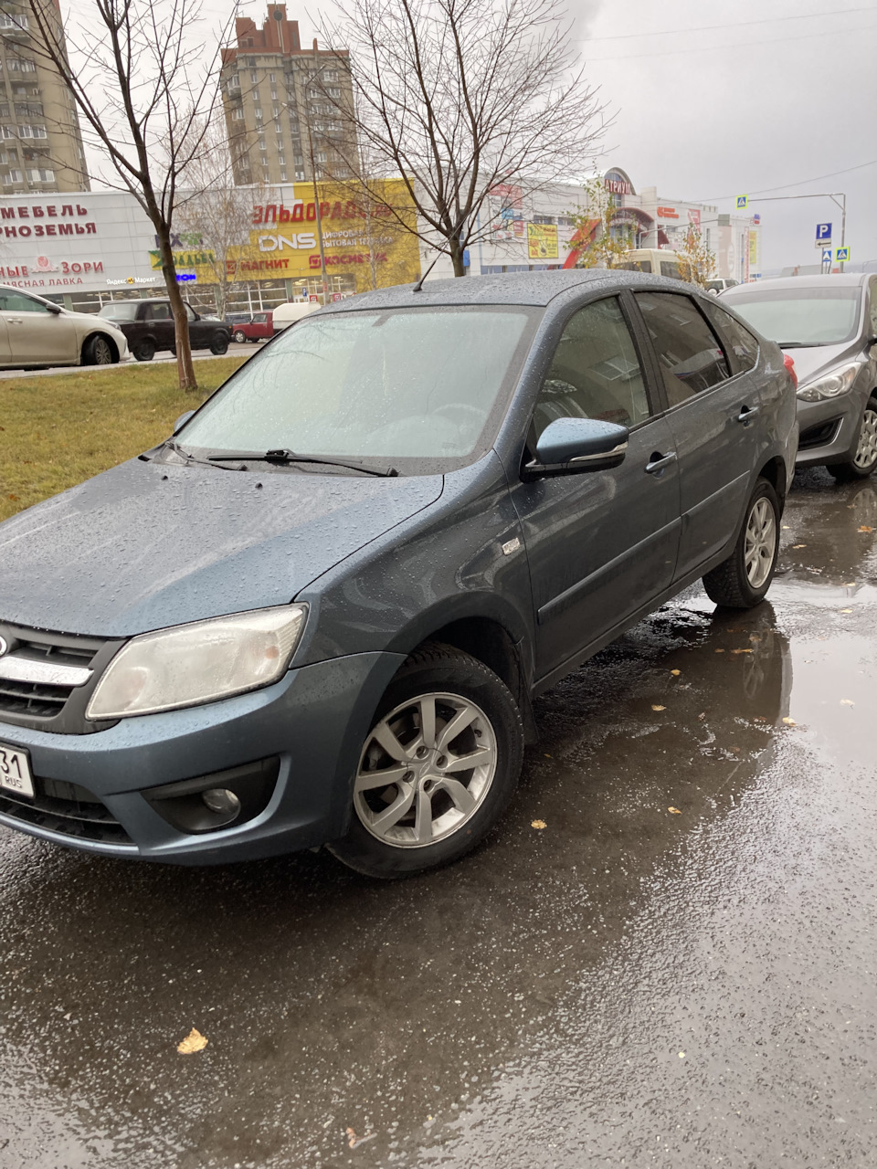 Резина 185/65/15 Granta — Lada Гранта Лифтбек (1G), 1,6 л, 2014 года ...