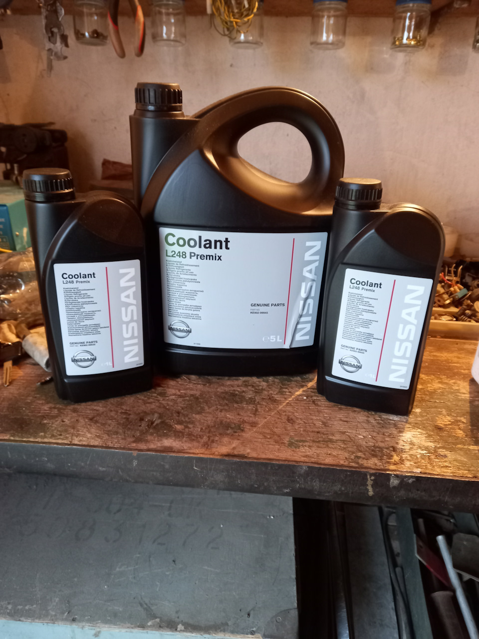 🚘Замена антифриза — Nissan Almera Classic (B10), 1,6 л, 2009 года ...
