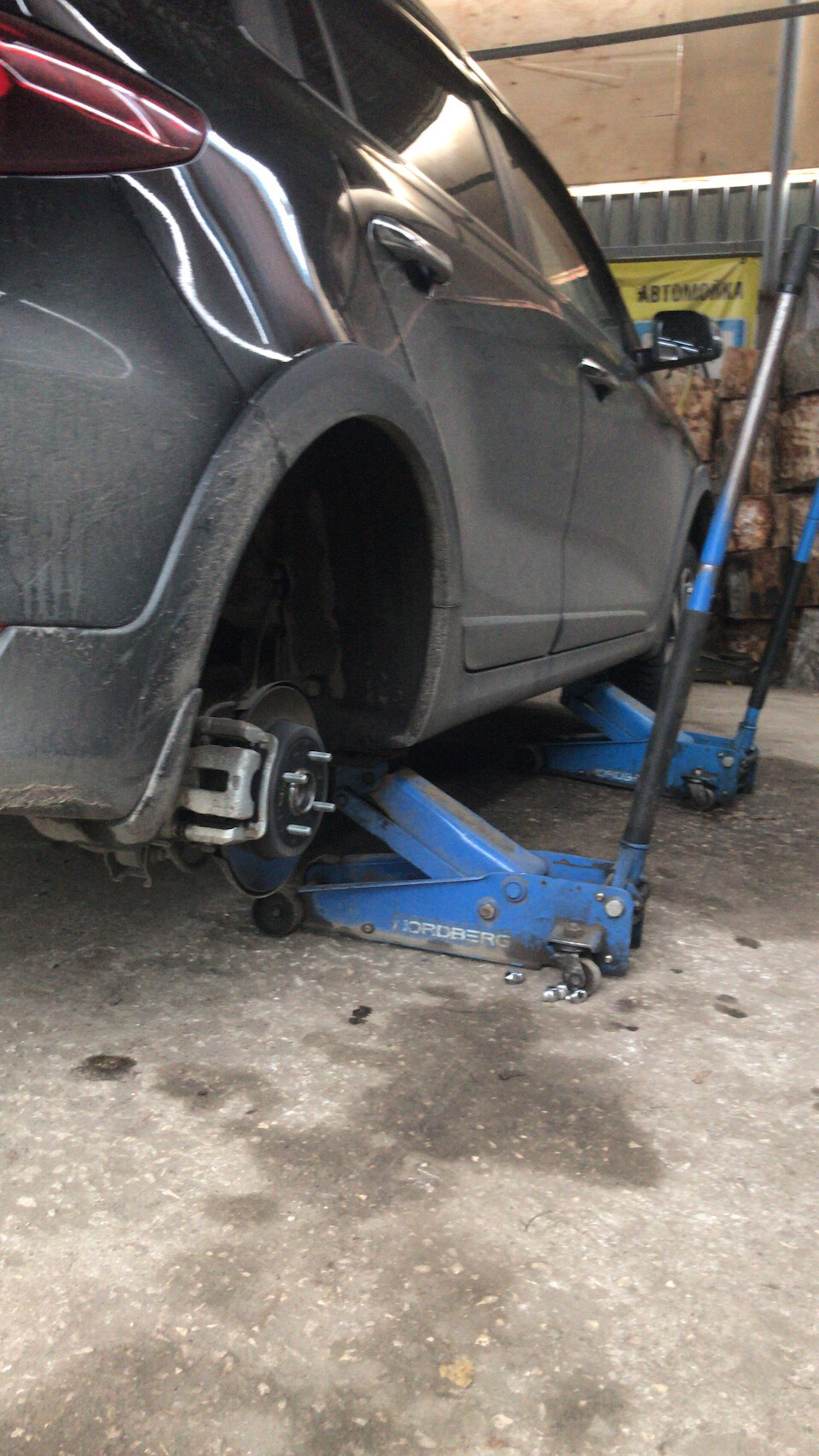 Зимние лапки🐾 — KIA Rio X-Line, 1,6 л, 2018 года | шины | DRIVE2