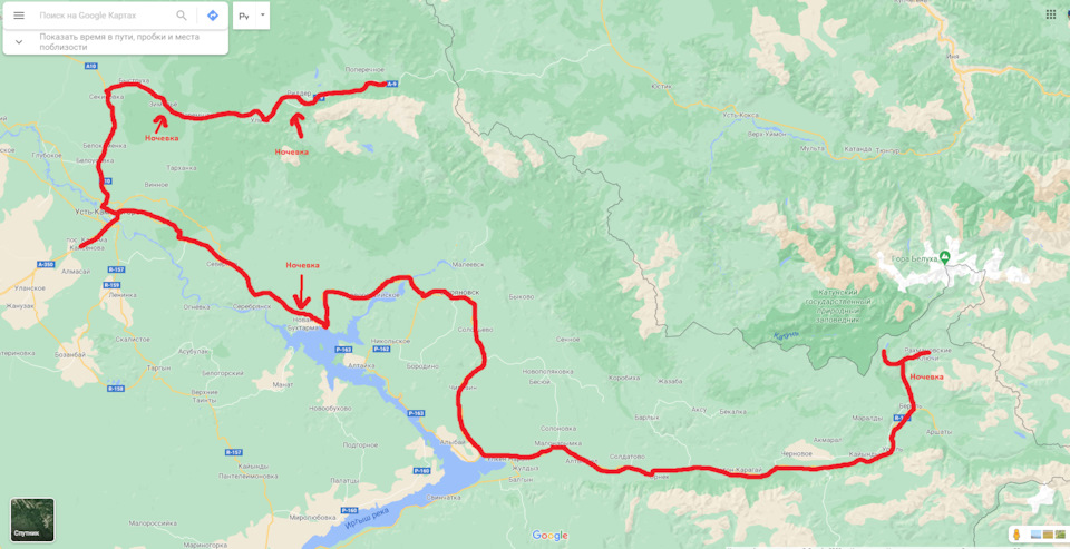 Маршрутная карта платон разовая