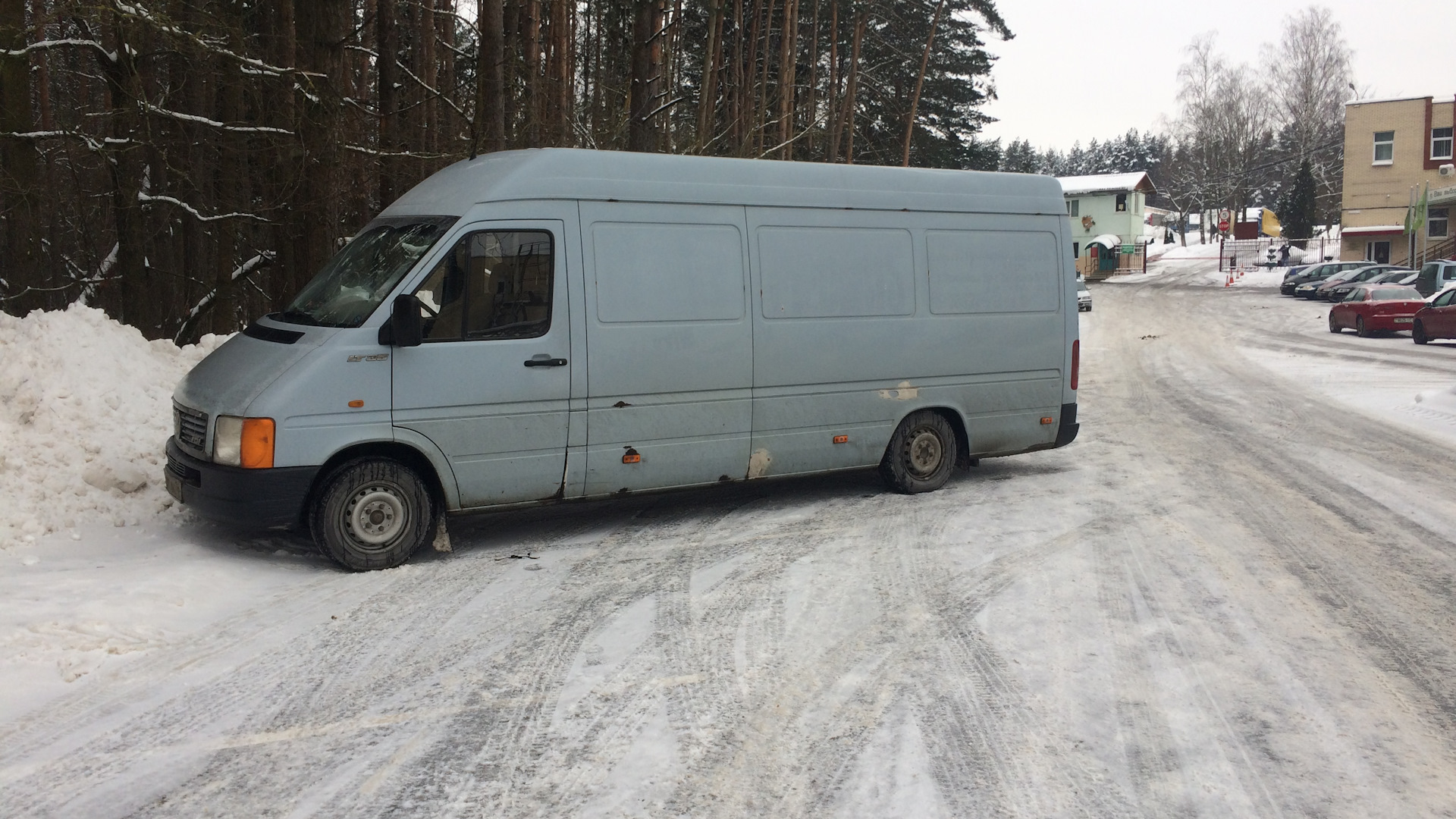 Volkswagen LT (2G) 2.5 дизельный 1998 | SDI синий металлик на DRIVE2