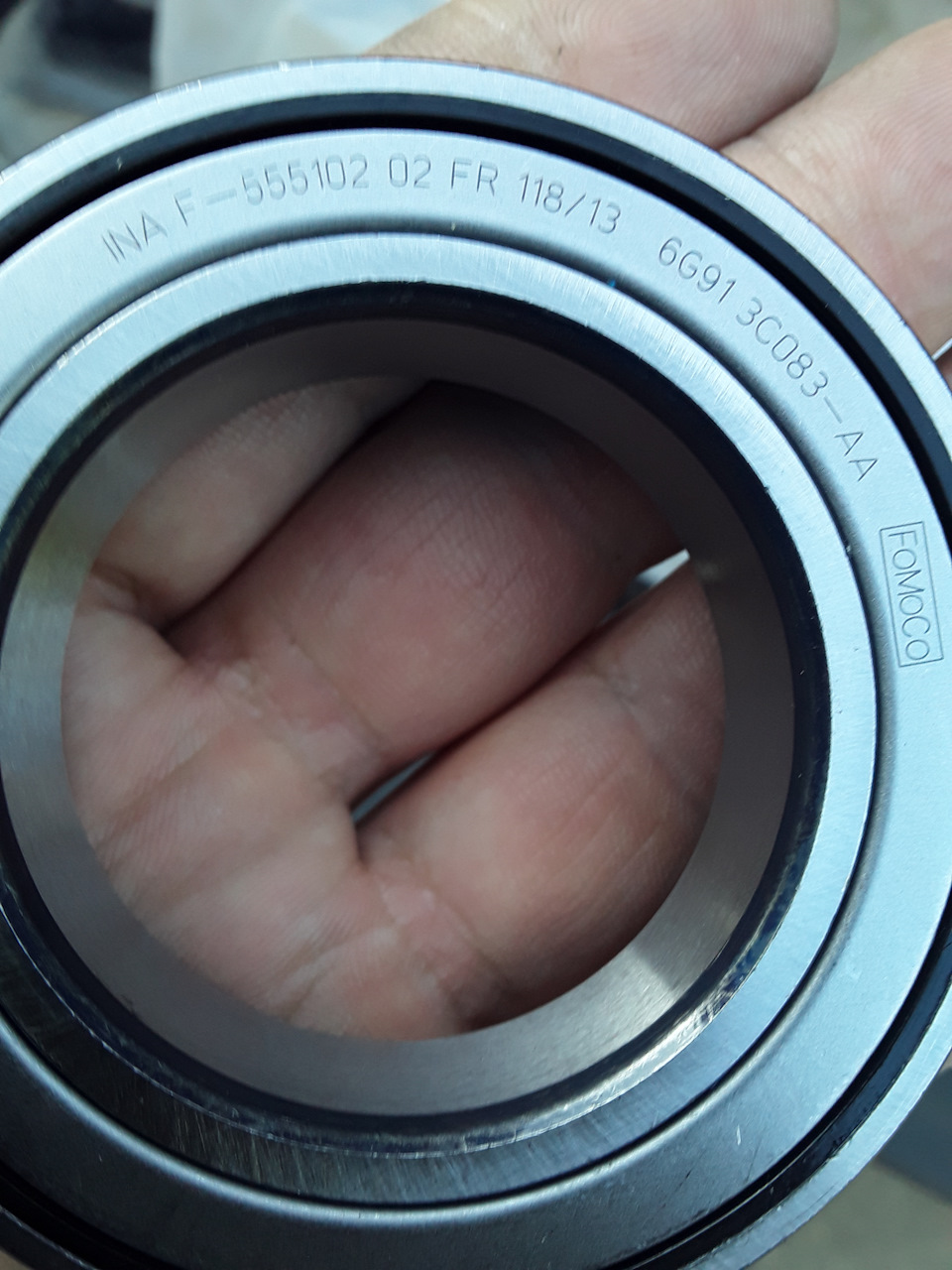 Замена подшипника правого привода. — Ford EcoSport, 1,6 л, 2017 года ...