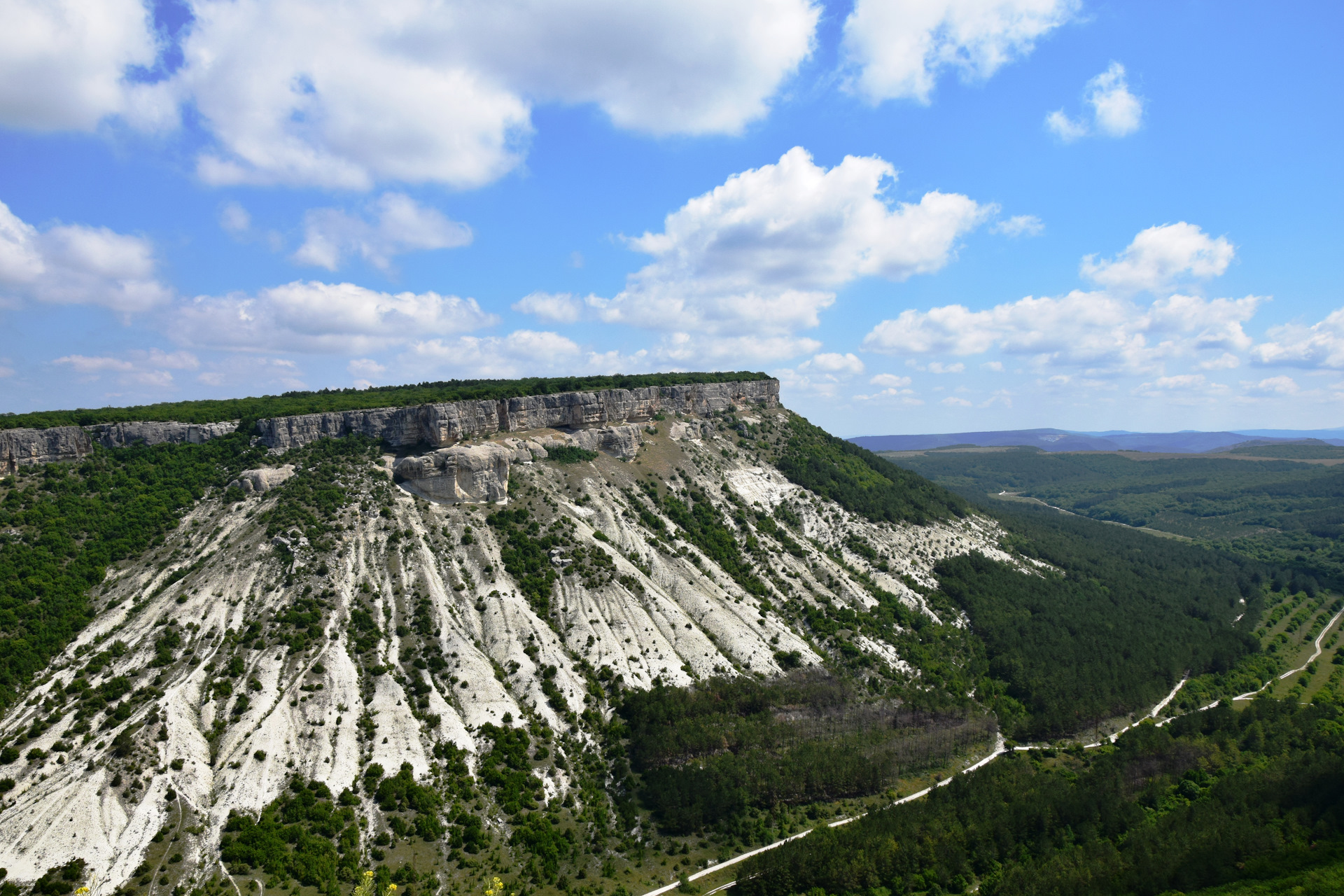 гора чуфут кале в крыму