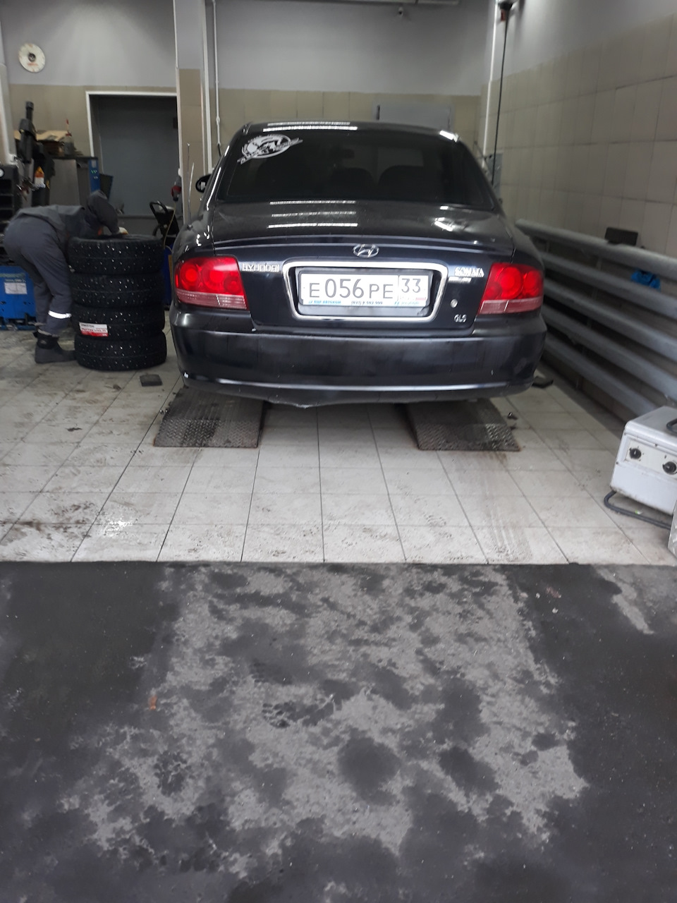 Бридж. Близак — Hyundai Sonata IV (EF), 2 л, 2009 года | шины | DRIVE2