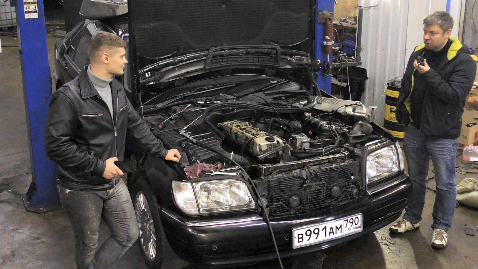 Ремонт мерседес w140