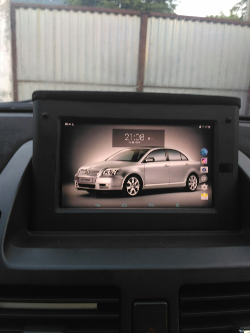 Планшет NEXUS 7 2012 в Тойота Авенсис. Проект длинною в год. — Toyota  Avensis II, 2 л, 2004 года | тюнинг | DRIVE2