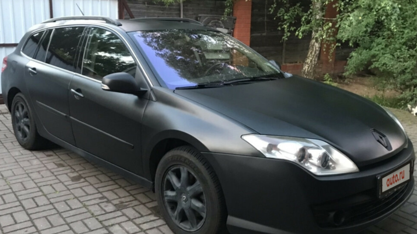 Renault Laguna III 2.0 бензиновый 2008 | BLACK MAT 2,0 Т на DRIVE2