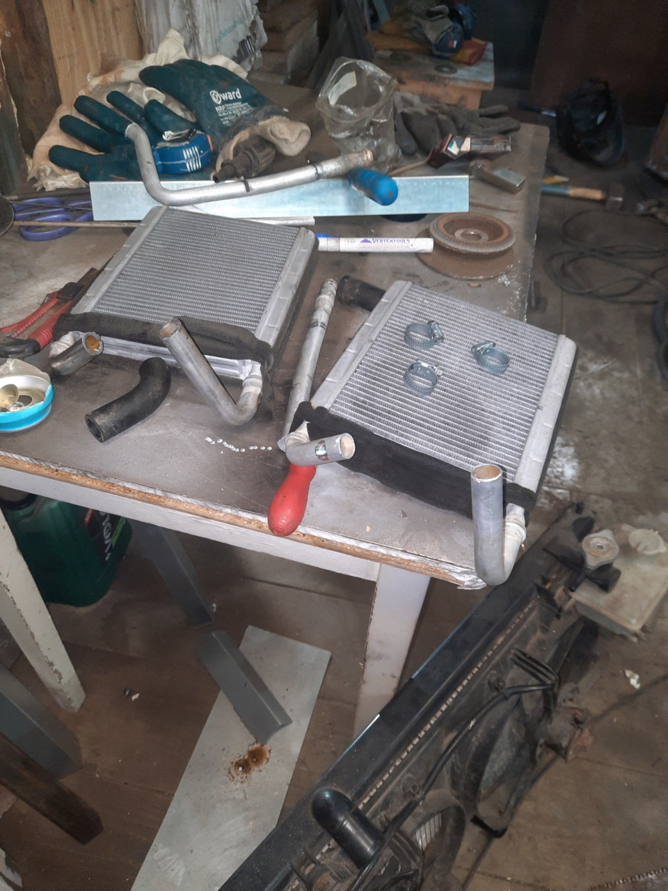 Замена радиатора отопителя без снятия панели — Lifan Solano I, 1,6 л ...