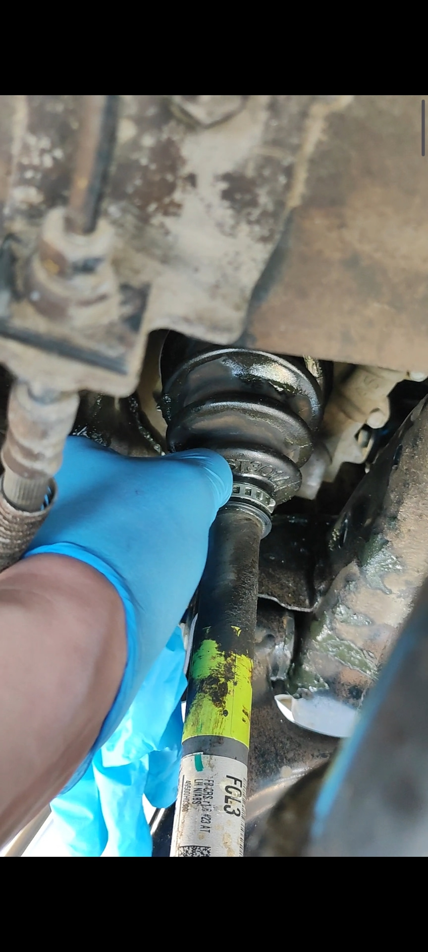 Как мне сервис хомуты поменял на пыльнике — KIA Rio X-Line, 1,6 л, 2019 ...