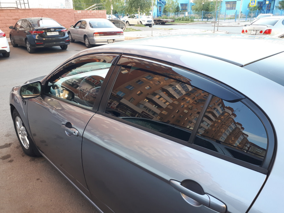 Дефлекторы окон Cobra Tuning — FAW Besturn B50, 1,6 л, 2013 года ...