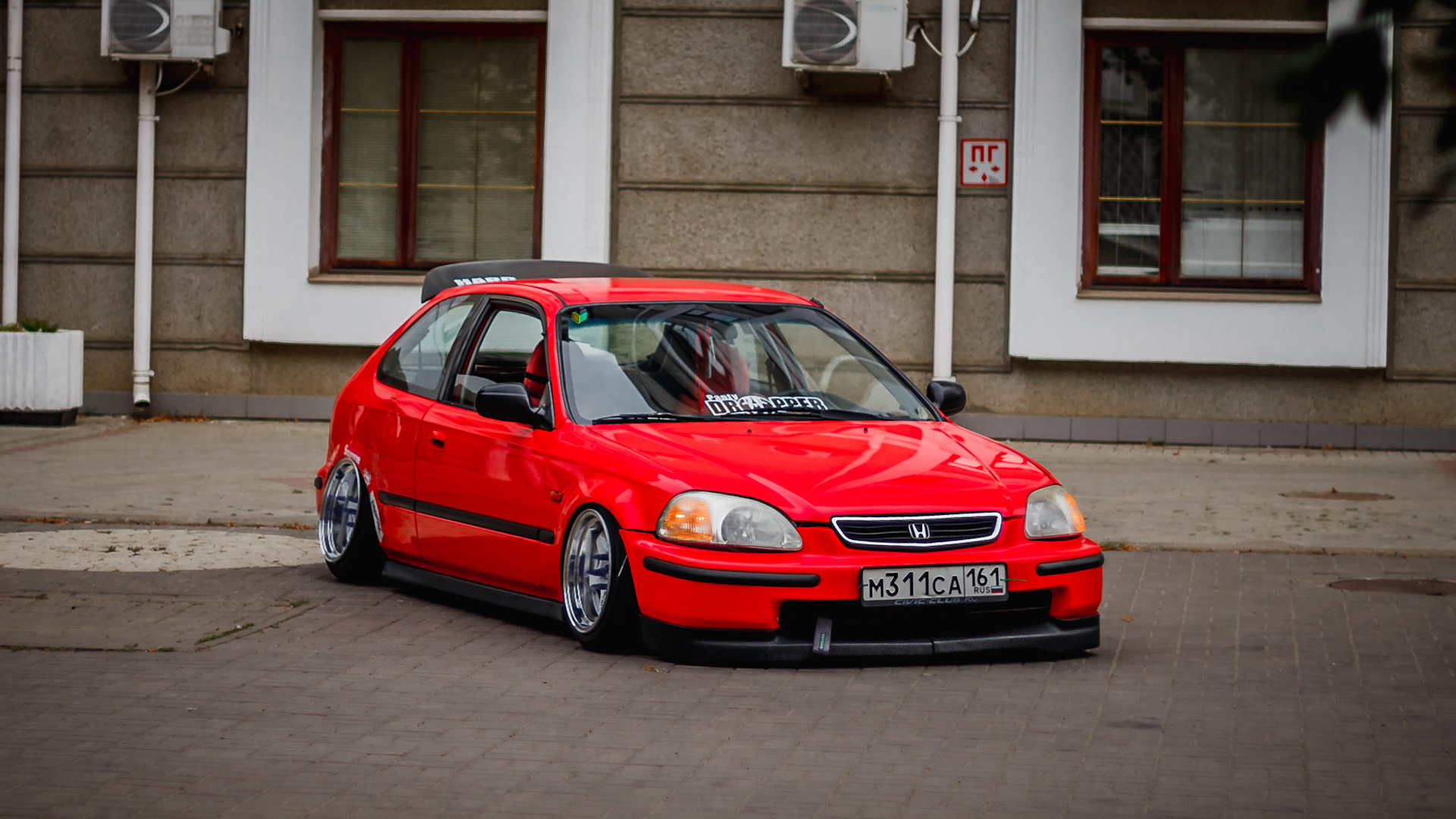 Honda Civic 1996 дрифт