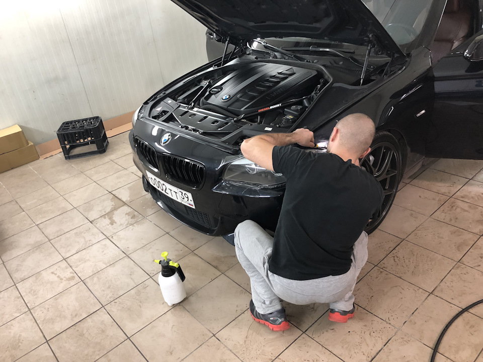 Полиуретан мне в глаза) — BMW 5 series (F10), 3 л, 2011 года | стайлинг ...