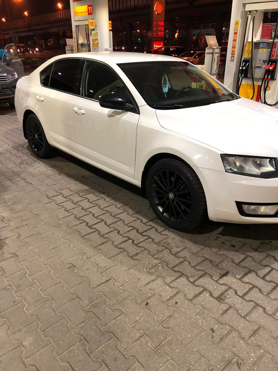 Black edition 1.2 — Skoda Octavia A7 Mk3, 1,8 л, 2014 года | колёсные диски  | DRIVE2