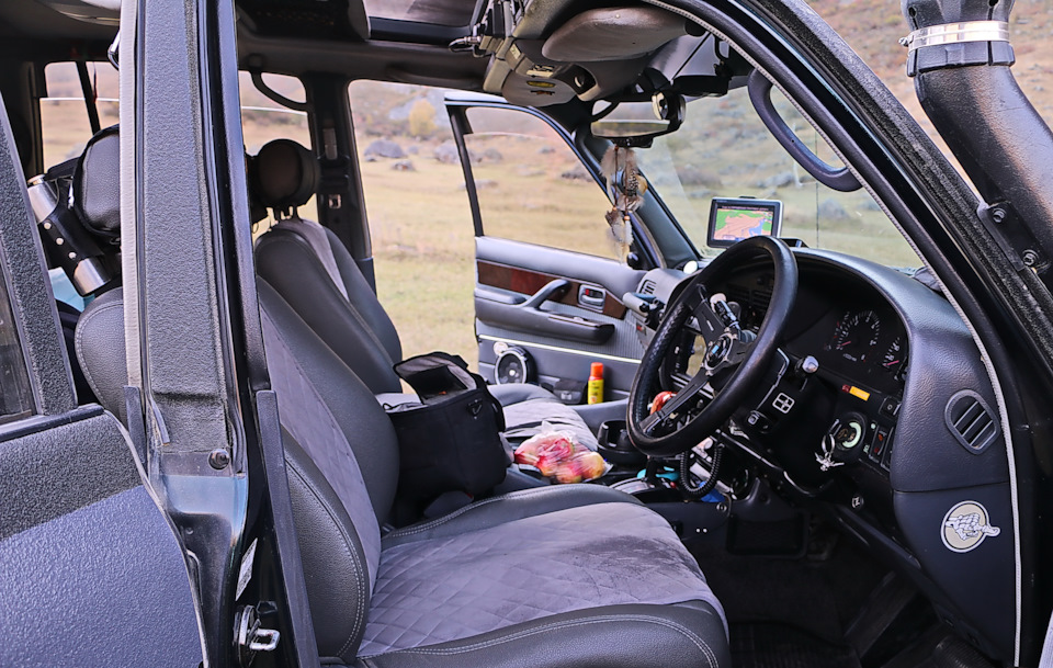 С комфортом по горному Алтаю в сентябре 2022 г. — Toyota Land Cruiser 80