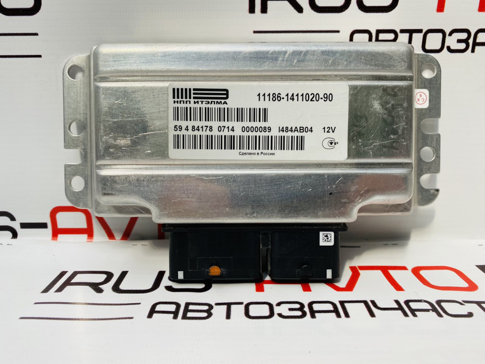 Контроллер эбу 11186-1411020-90 — ИРУСАВТО на DRIVE2