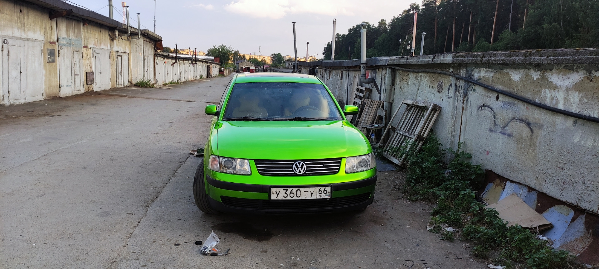 B3 Passat в краске Раптор