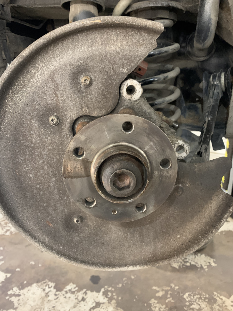 Задние тормоза от A6 C7 3.0TFSI /S4 — Audi A4 Allroad (B8), 2 л, 2014 ...