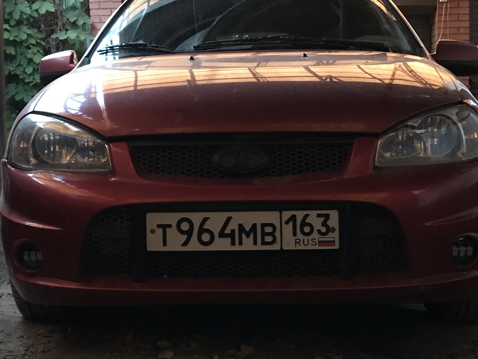 Светодиодные противотуманки. — Lada Калина Спорт (1G), 1,6 л, 2011 года ...