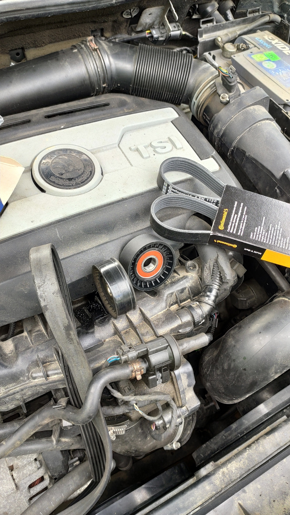 Промывка форсунок/инжектора Skoda Octavia A5 1.8, замена обводного ...