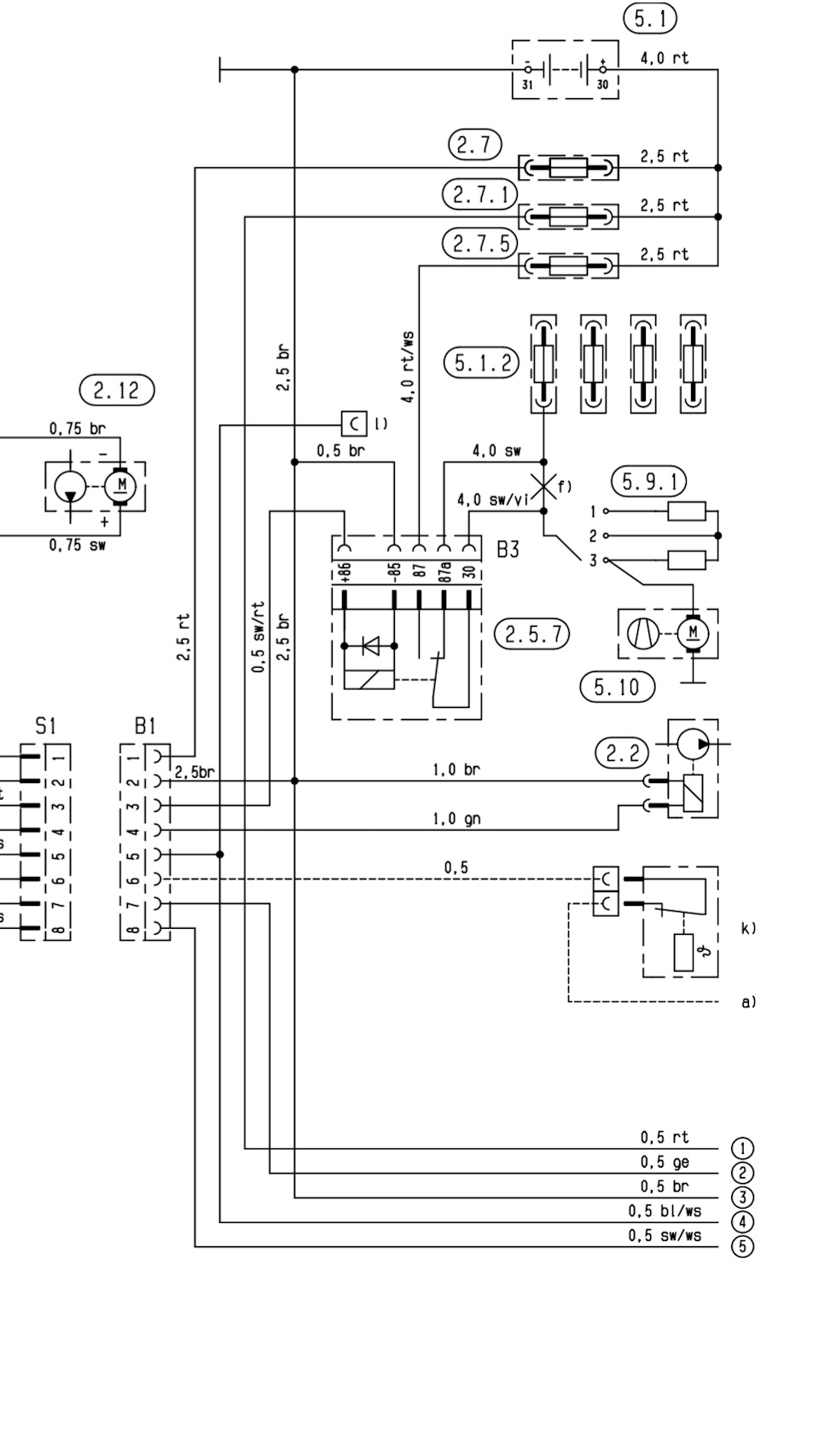 Hydronic 10 схема подключения