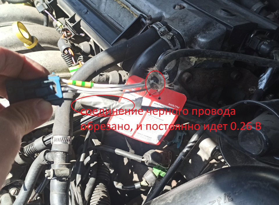 Где находится лямбда зонд на пежо 605