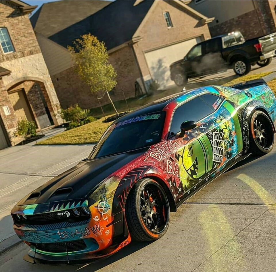 challenger hellcat винил