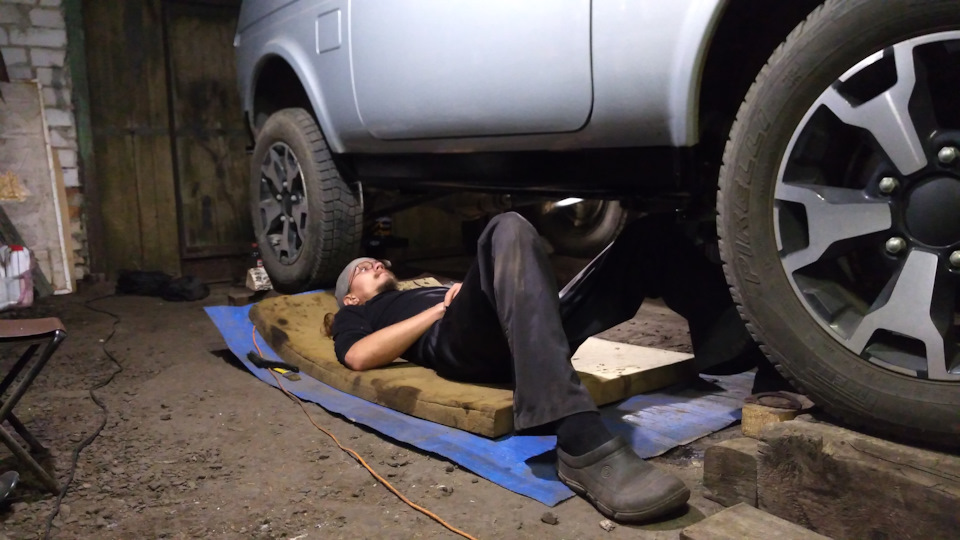 Антикоррозийное покрытие — Lada 4x4 3D, 1,7 л, 2020 года | своими ...