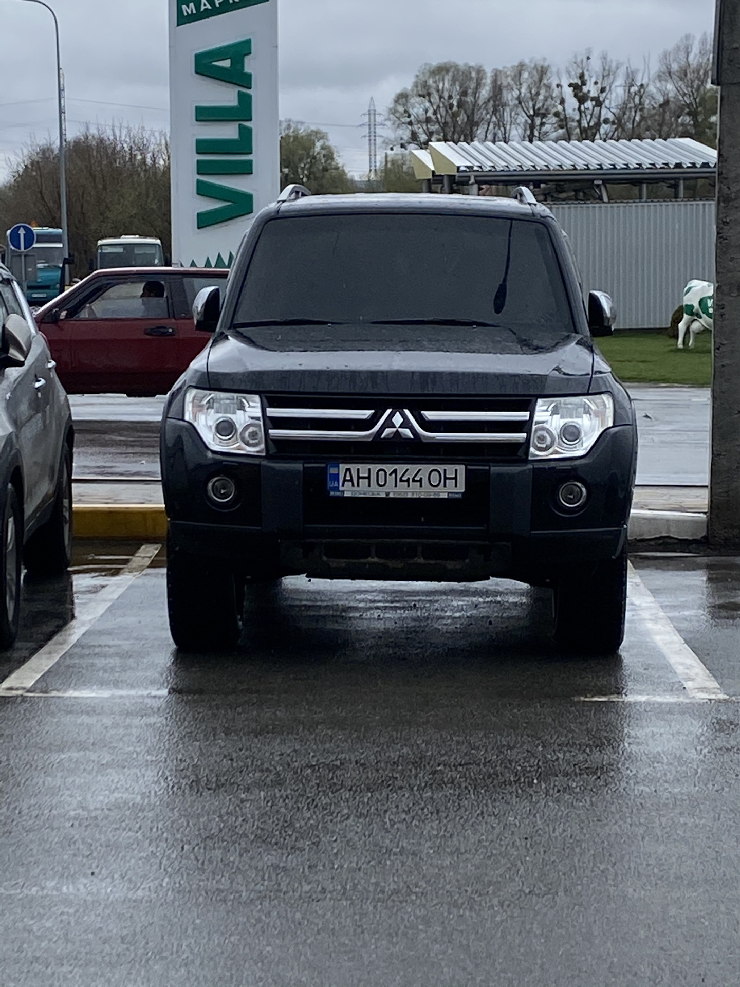 Тонировка в круг 15% лоб 35% — Mitsubishi Pajero (4G), 3 л, 2008 года ...