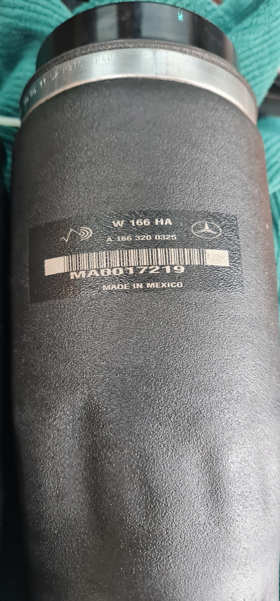 Задние пневмобаллоны в запас — Mercedes-Benz GL-Class (X166), 3 л, 2013 ...